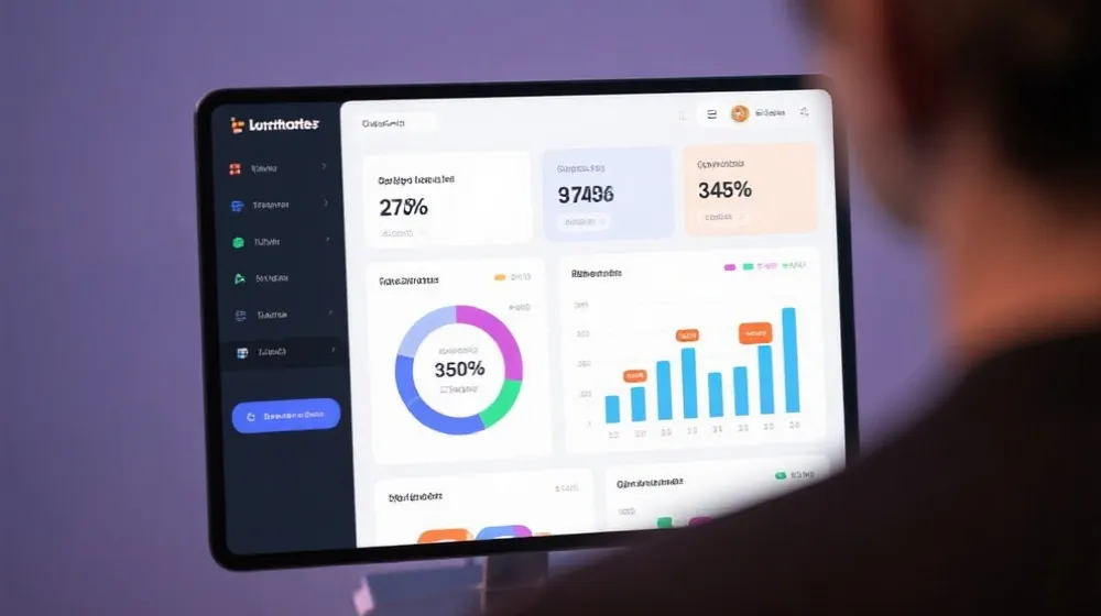 数据面板示意图